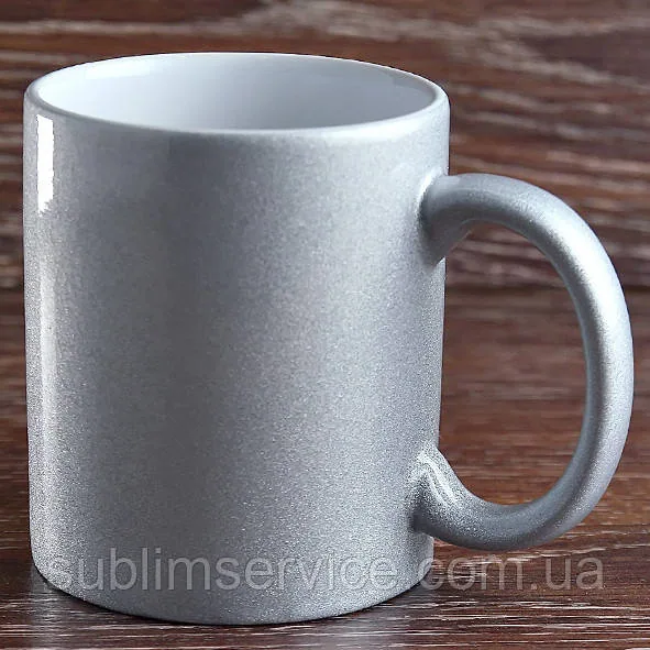 Sublimation mug metallic/330ml (Silver)