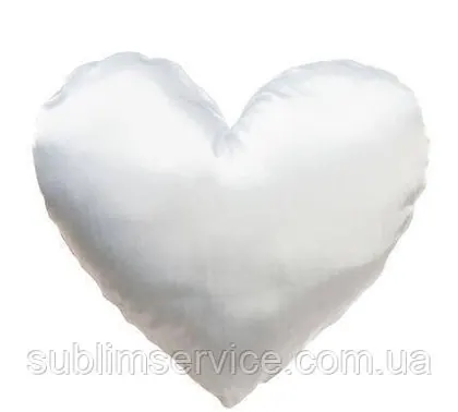 Подушка серце (Атлас)