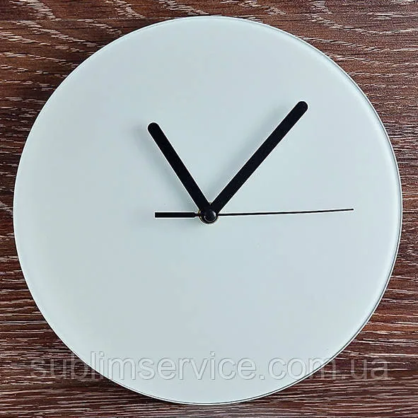 Sublimation clock. Glass circle (20)