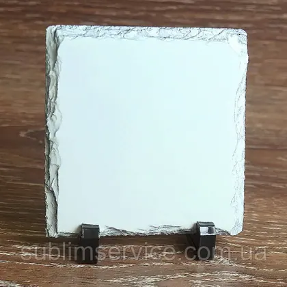 Sublimation photo slate (stone), square (15*15cm)