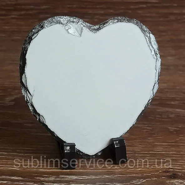 Sublimation photo slate Heart (15*15)