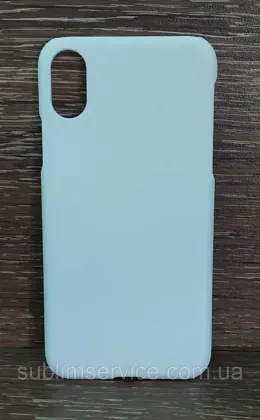 Чохол пластиковий 3D для сублімації IPHONE XS/матовий