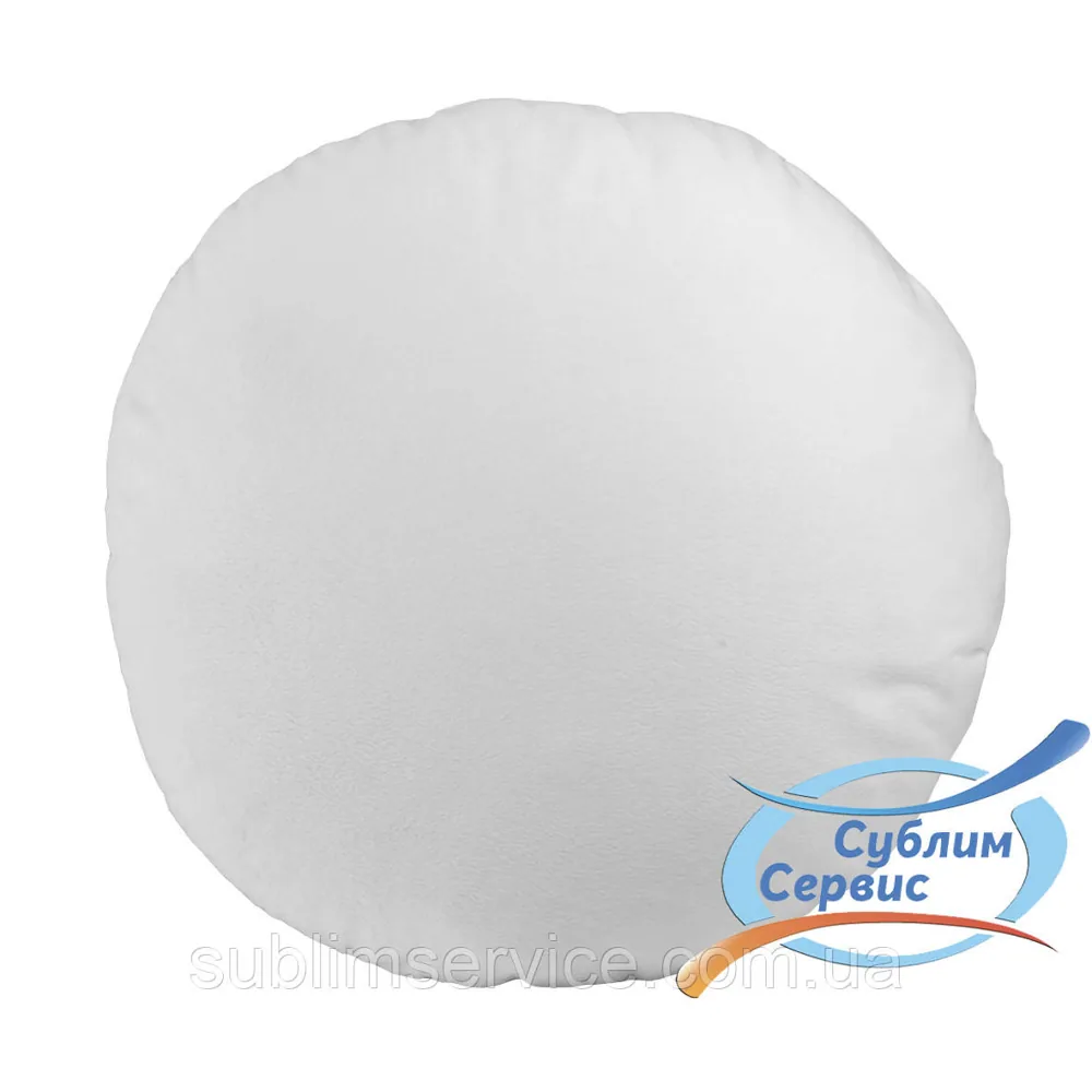 Round plush pillow for sublimation, diameter 35 cm