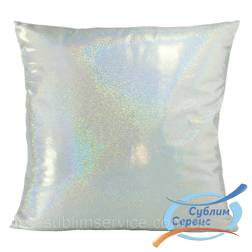Pearl sublimation pillow 40x40 cm Silver
