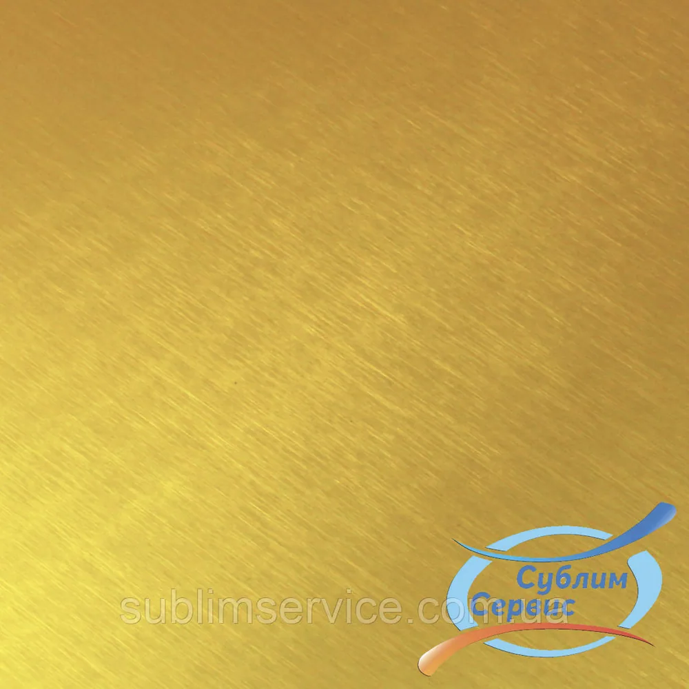 Sublimation metal, aluminum Grater texture 60*30/0.45. (Gold)