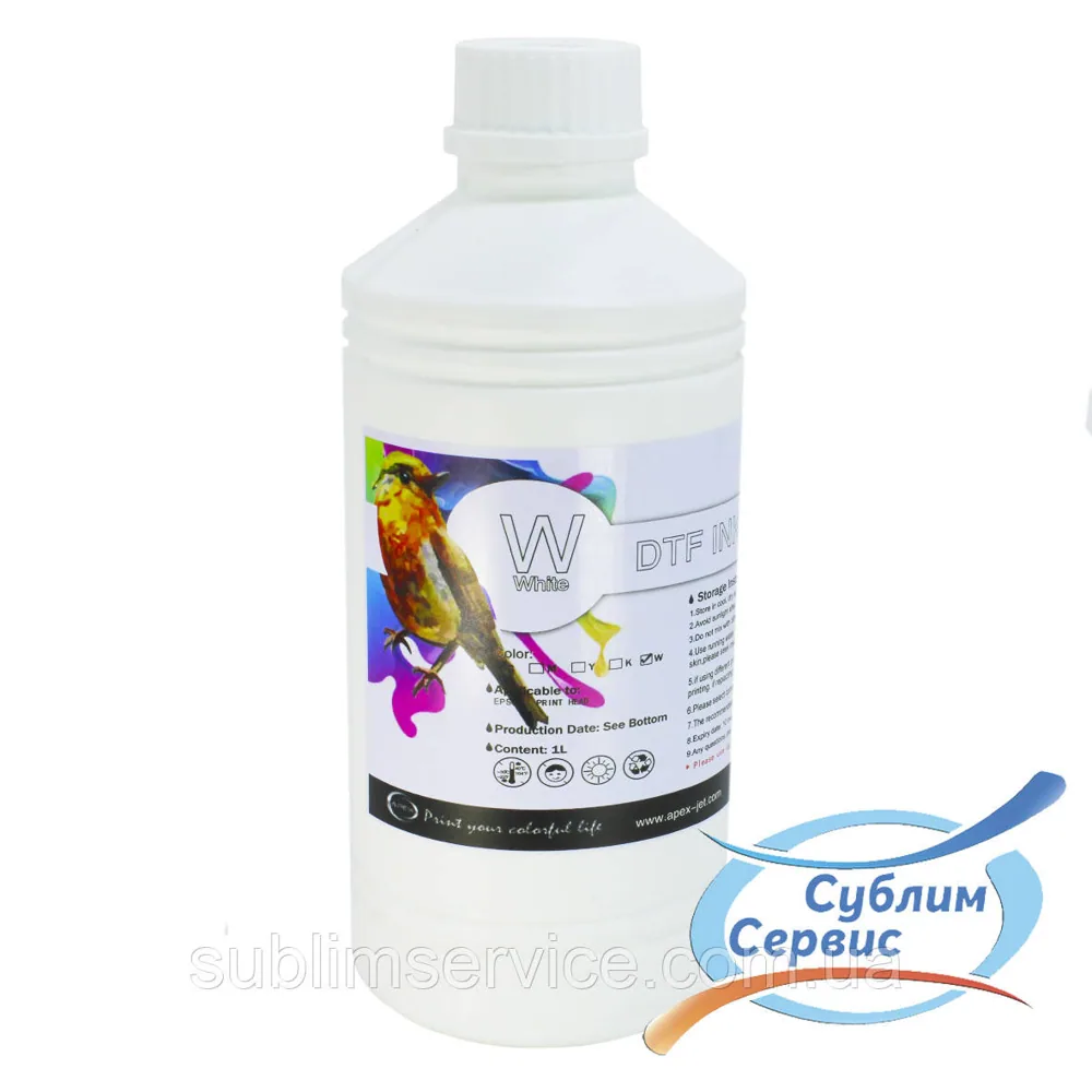 DTF ink WHITE (1 liter)