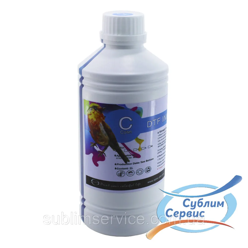 DTF ink CYAN (1 liter)
