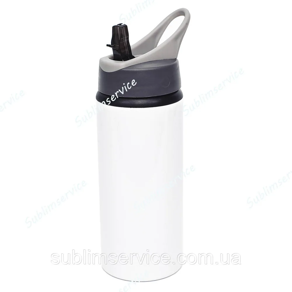 Metal bottle for sublimation, white 600ml