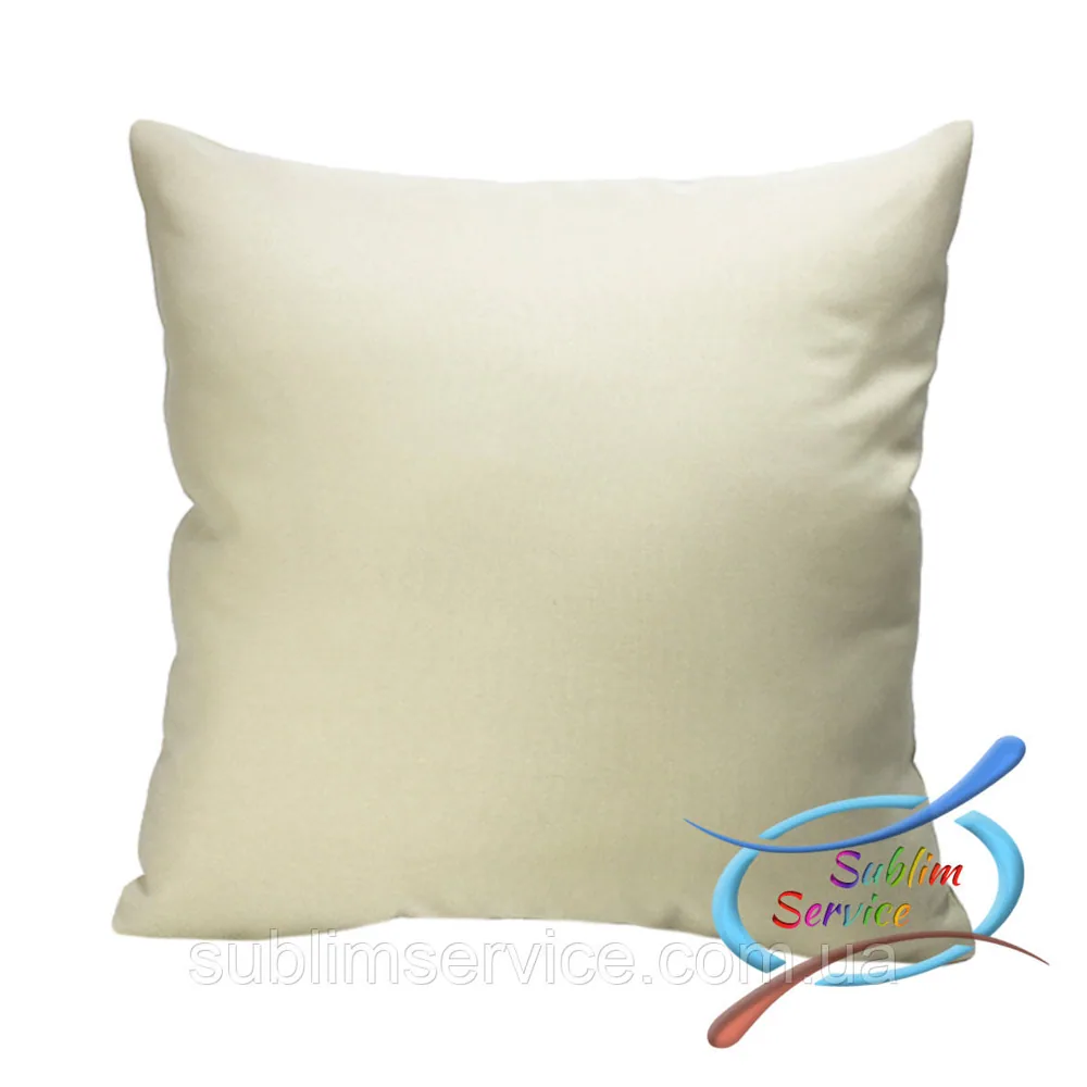 Sublimation pillow GABARDINE beige 35*35