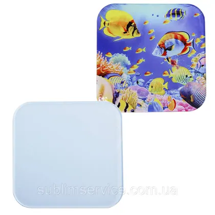 Acrylic coaster for sublimation printing (94*94*4mm)