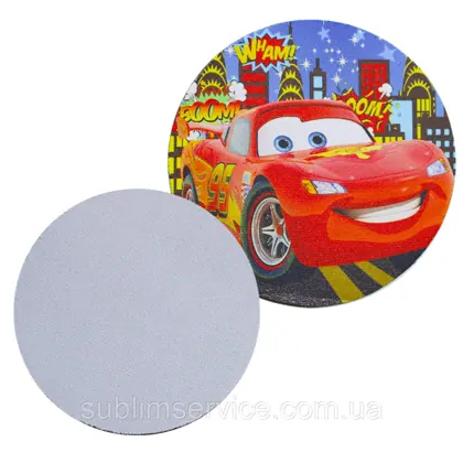 Rubber coaster for sublimation printing (10cm)