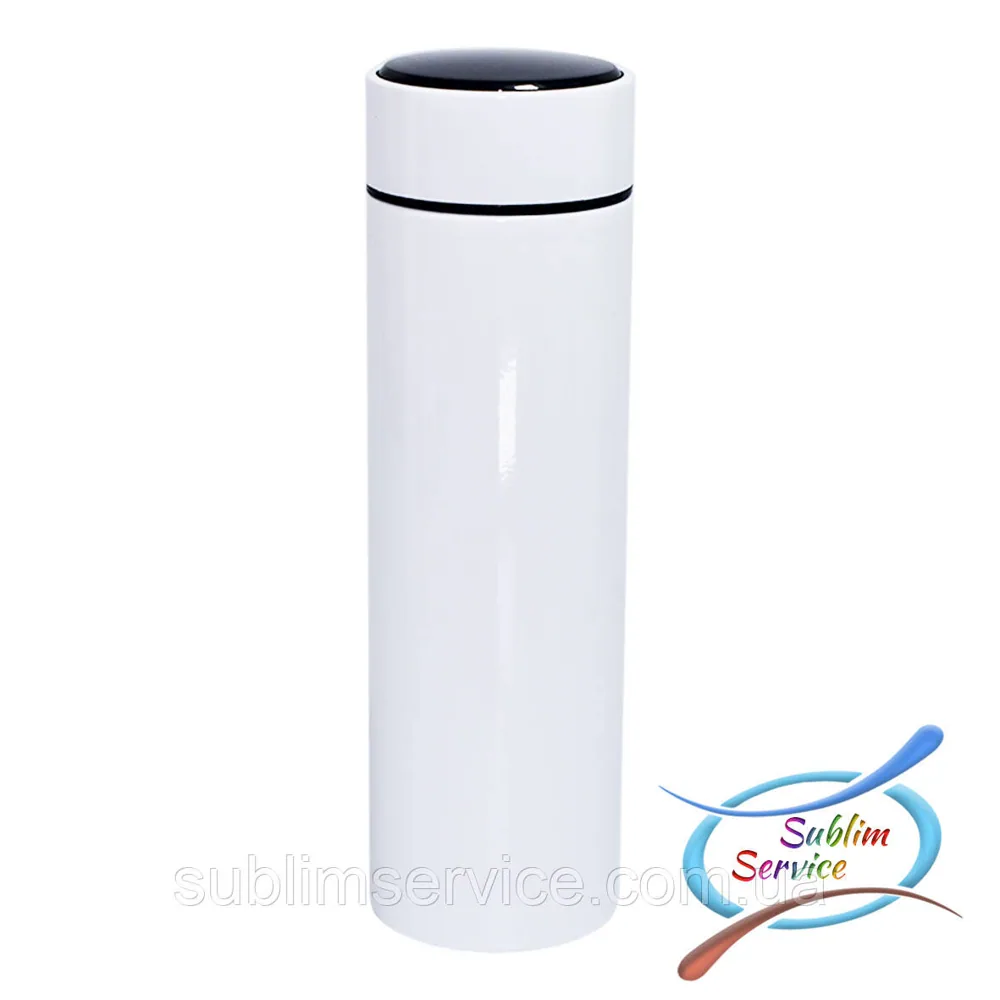 Sublimation thermos with temperature sensor 450ml