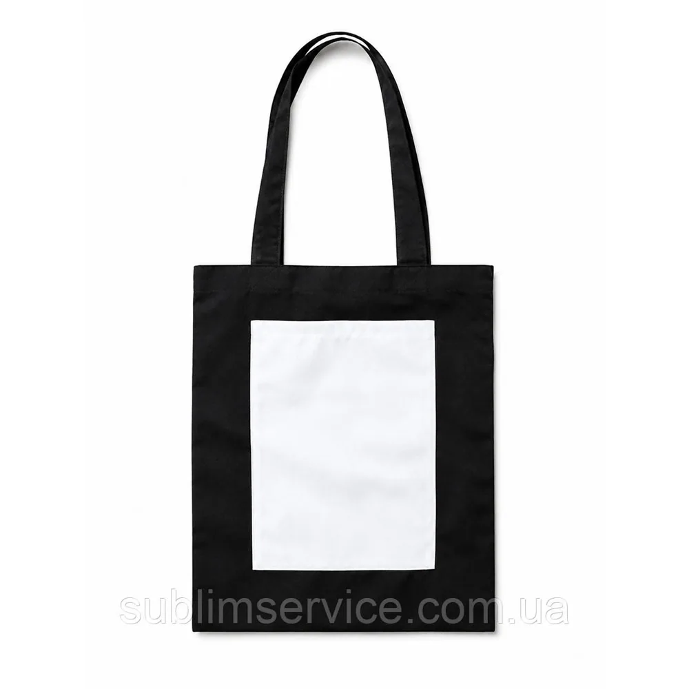 Twill eco bag with pocket for sublimation printing 35*41 cm